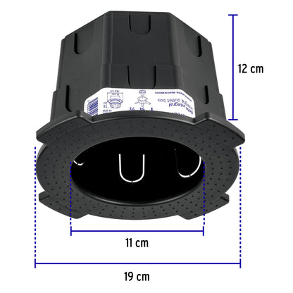 Bote integral de 12 cm, aro interno de 11 cm, Volteck BOIN-1211 48371 MM00