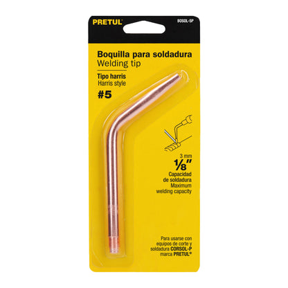 Boquilla para soldar # 5, Pretul BOSOL-5P 21534 MM00