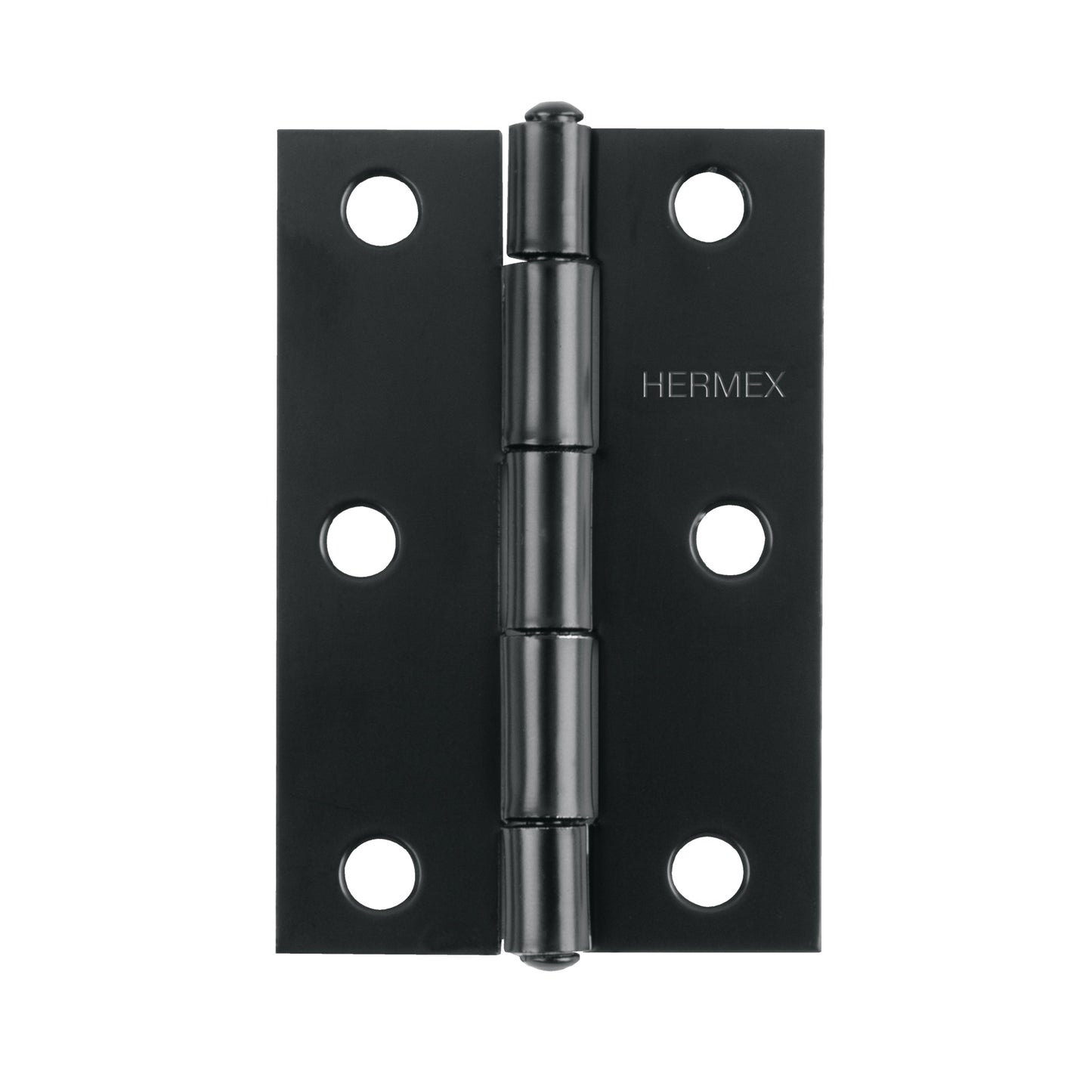 Bisagra rectangular 2-1/2' negra, Hermex BR-256 45635 MM0