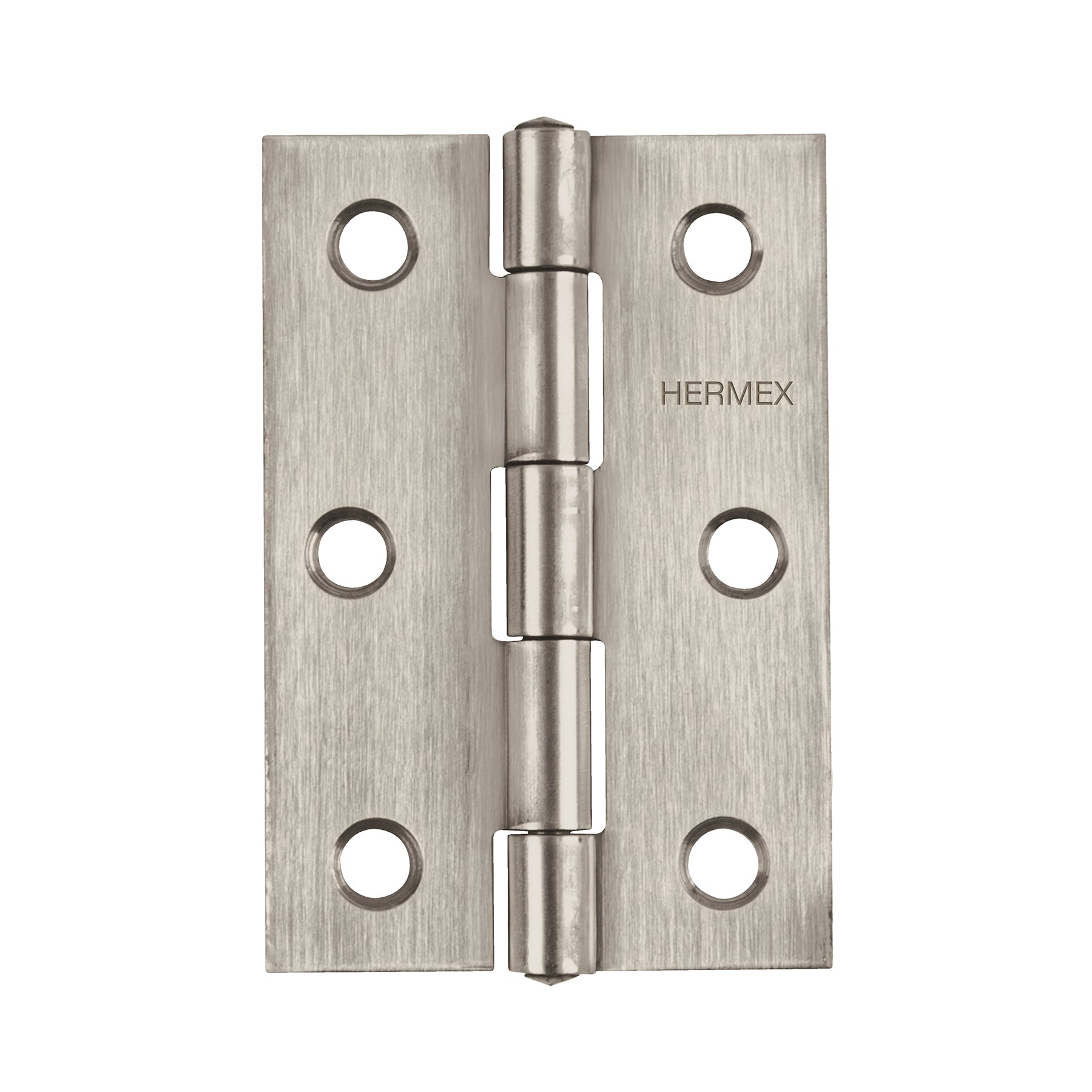 Bisagra rectangular 3' acero inoxidable, Hermex BR-304 43203 MM0