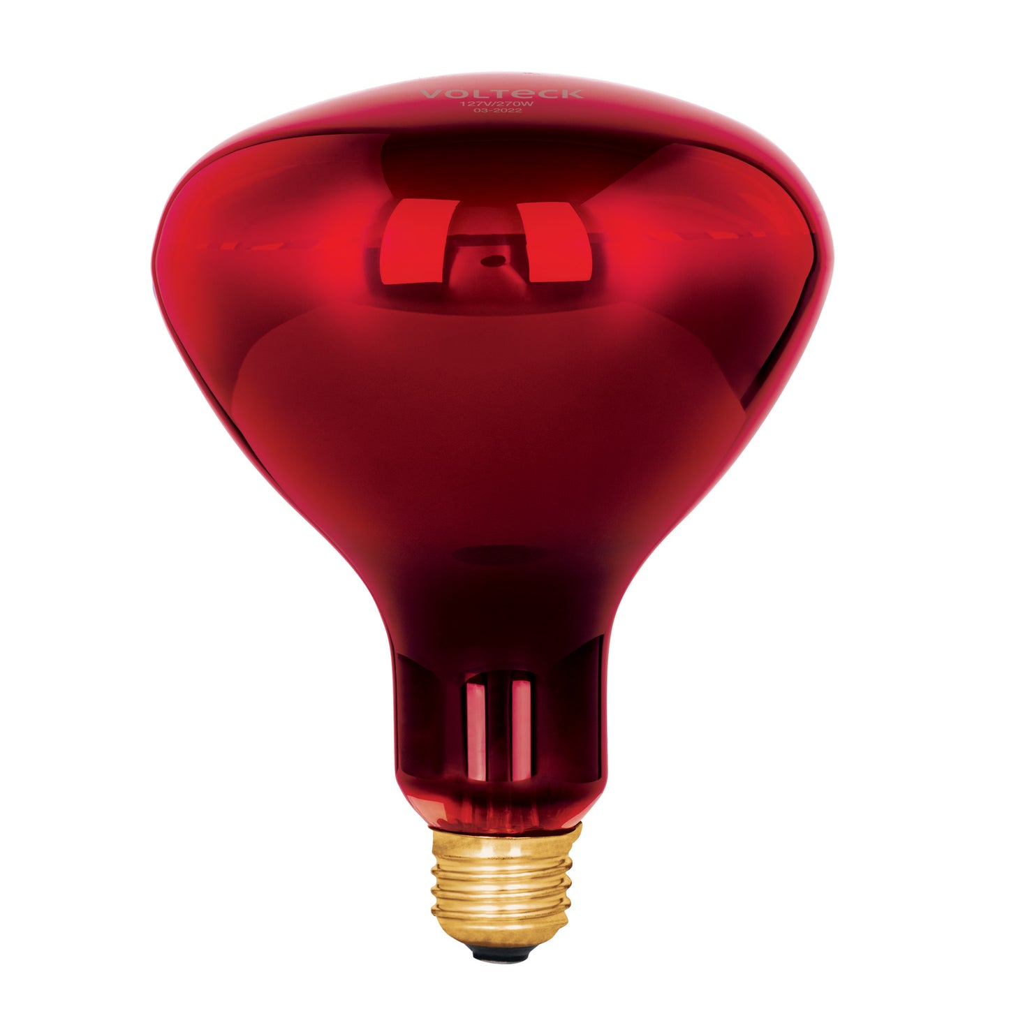 Lámpara incandescente de calor, BR40 270 Watts, rojo BR-40I 48324 MM00