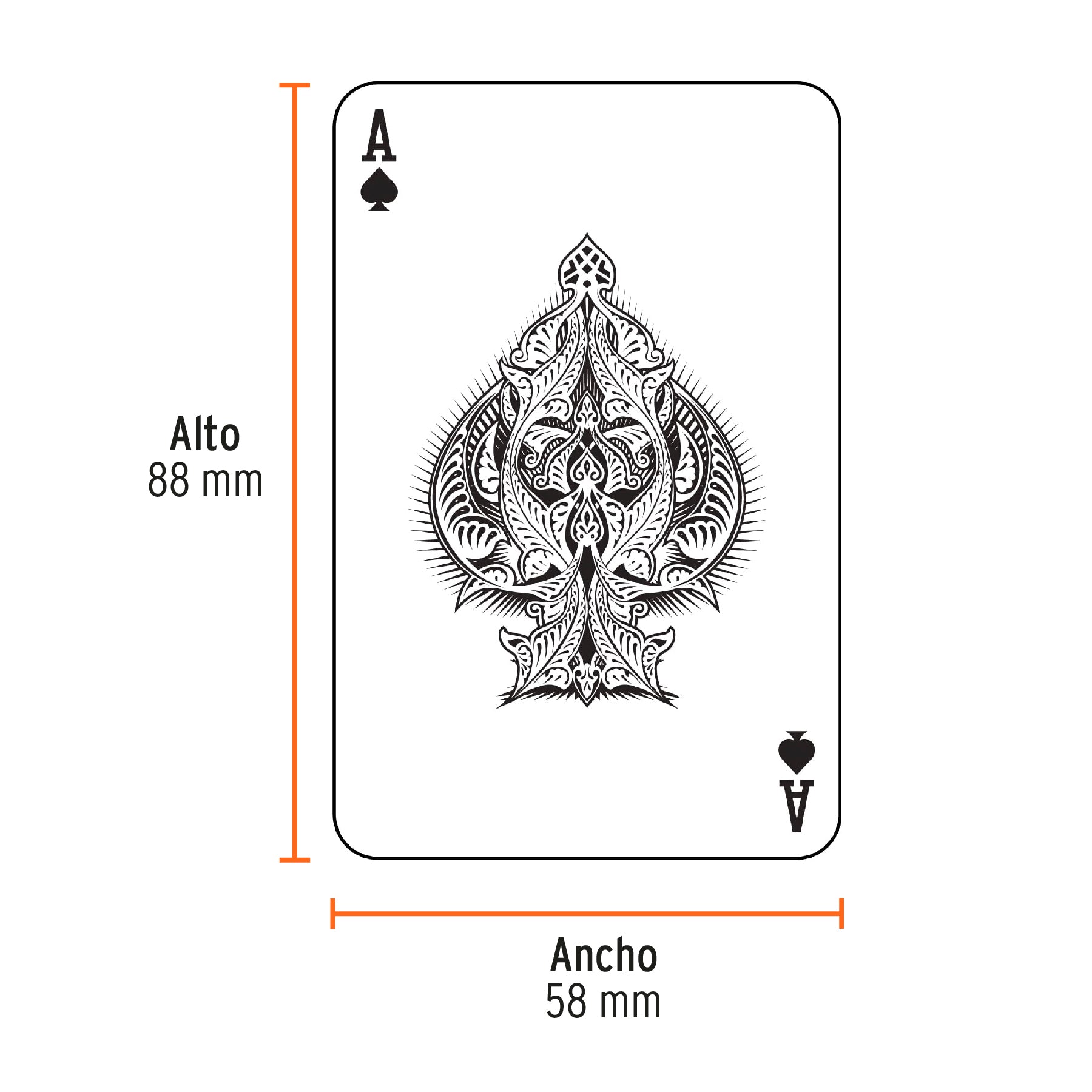 Baraja poker de 54 cartas, Truper BRJ-54 60141 MM3