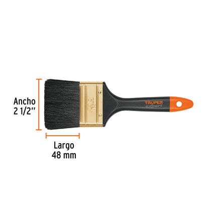 Brocha profesional de 2-1/2' mango de plástico, Expert BRT-2-1/2X 17863 MM00