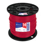 Metro de cable THHW-LS 14 AWG rojo en carrete de 500 m CAB-14R-500 40124 MM2