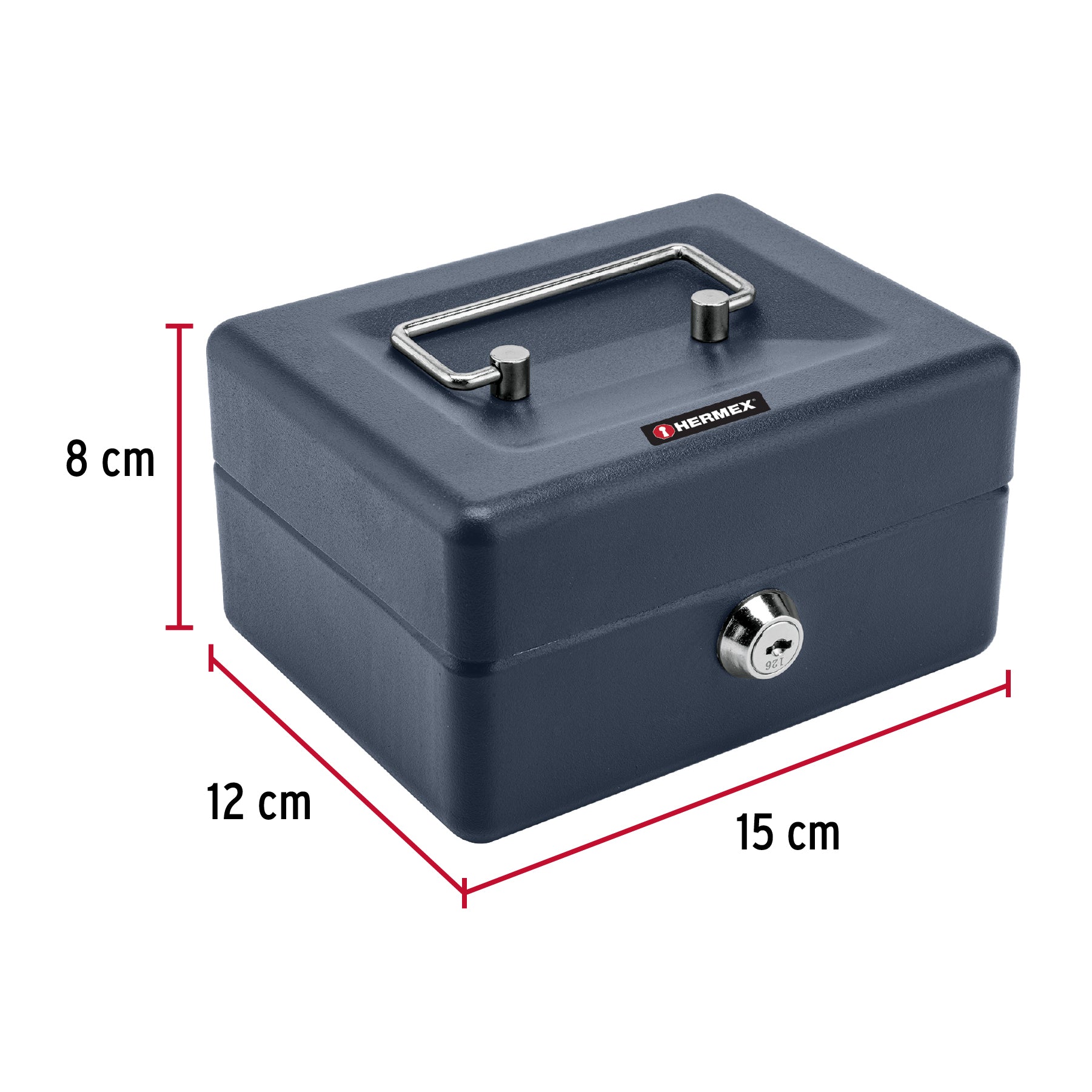 Caja para dinero, 15 cm, Hermex CADI-15 46798 MM0