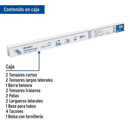 Base para termotanque para modelo CALE-10S, Foset CALE-10S-3 47664 MM00