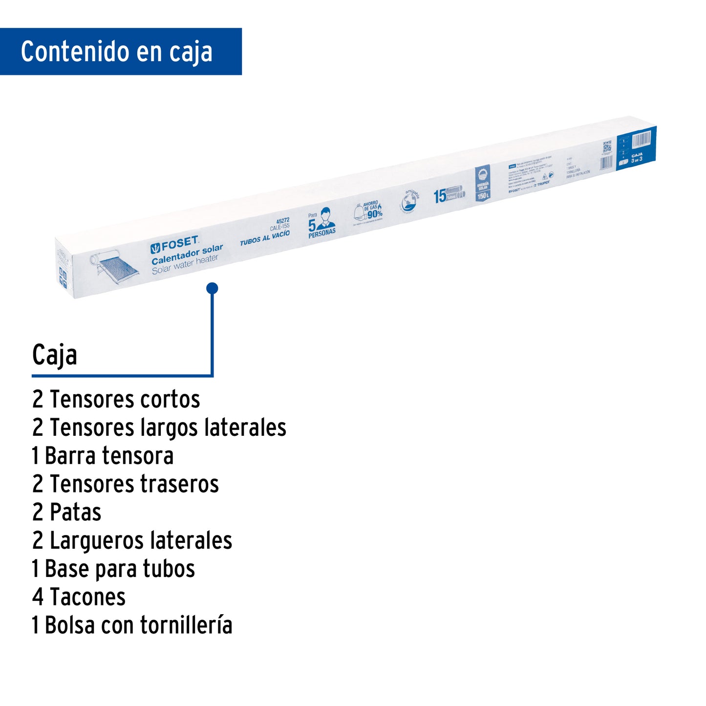 Base para termotanque para modelo CALE-15S, Foset CALE-15S-3 47667 MM00