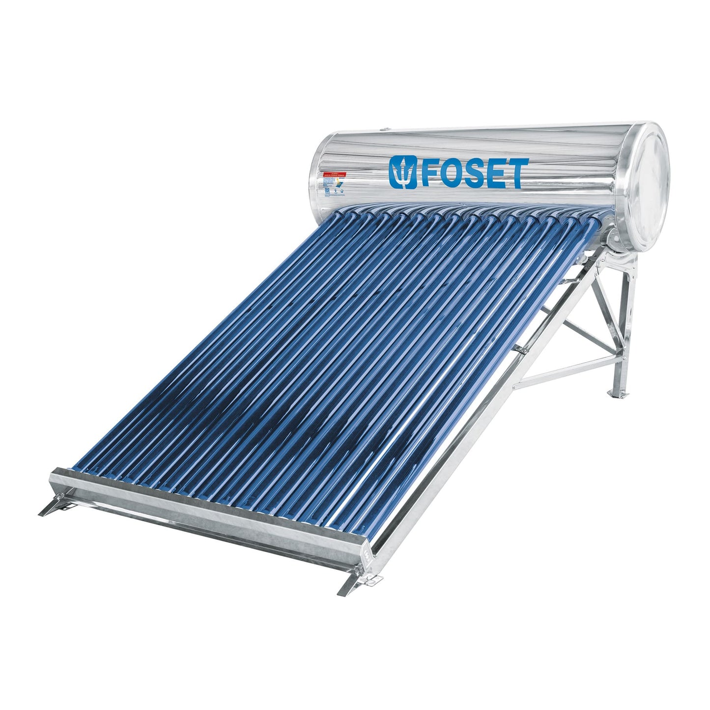 Calentador solar de agua, 15 tubos, 195L, 5 personas, Foset CALE-15S 45272 MM00