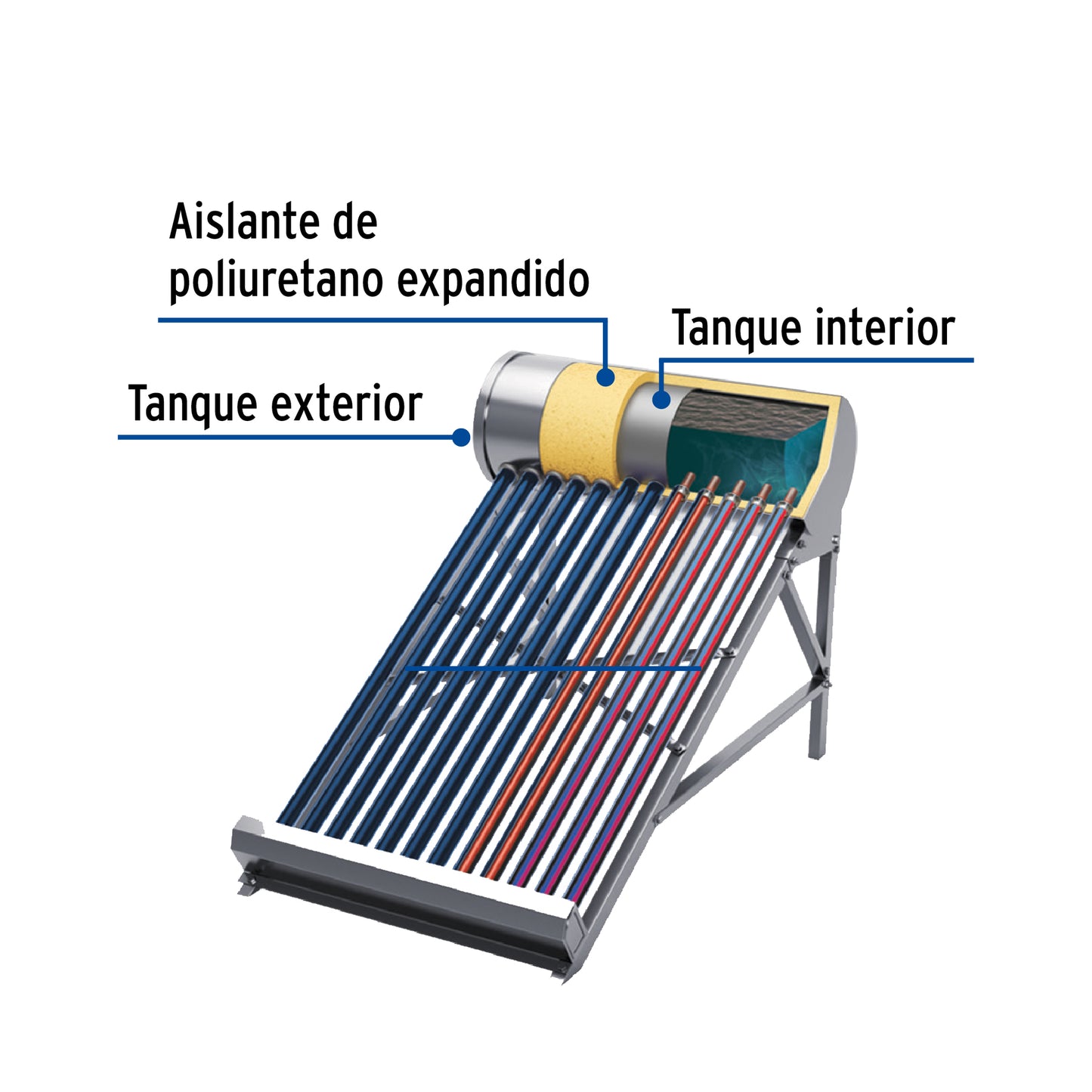 Termotanque para modelo CALE-18HS, Foset CALE-18HS-1 47675 MM00