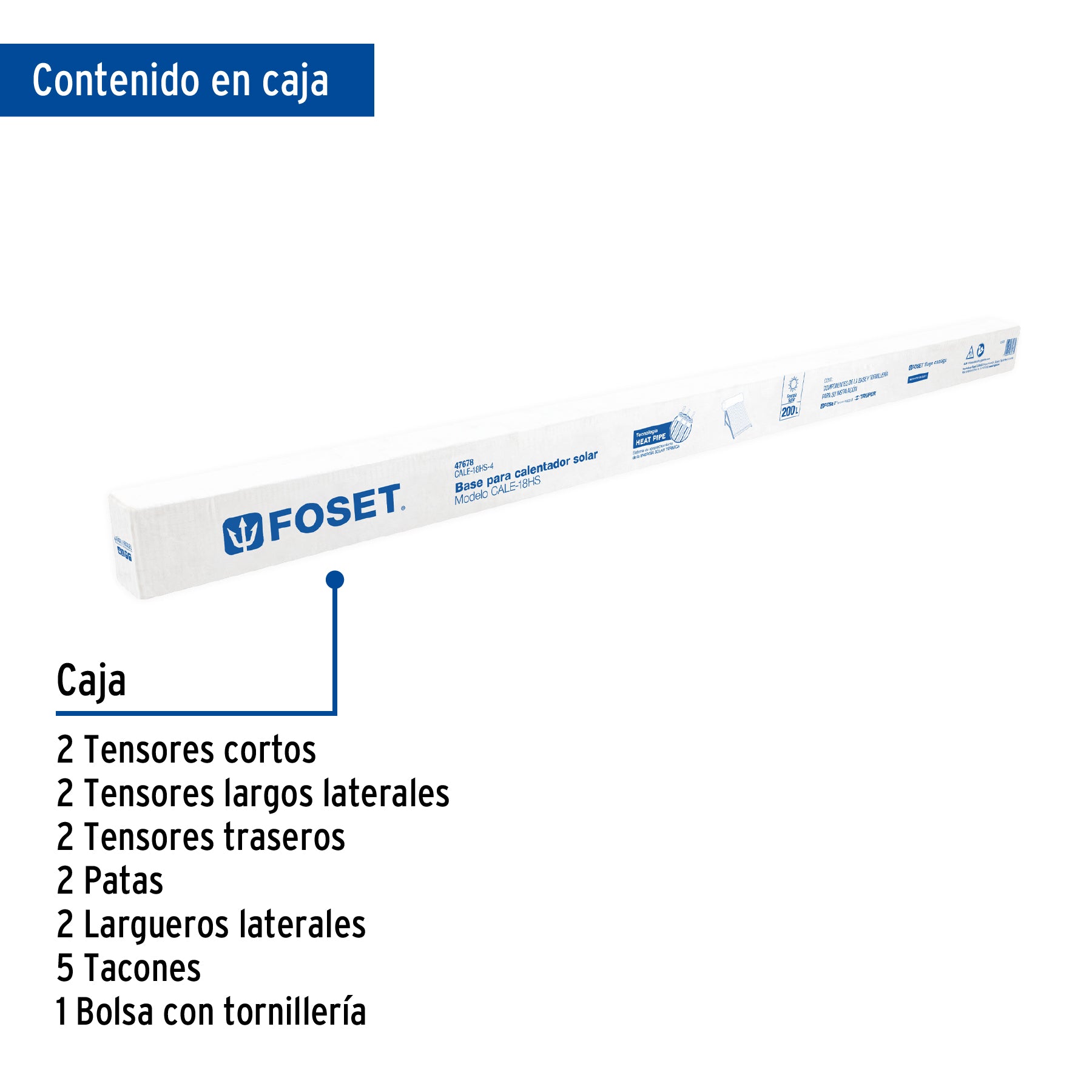 Base para termotanque para modelo CALE-18HS, Foset CALE-18HS-4 47678 MM00