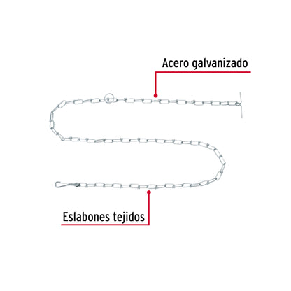 Cadena de 1.8 m de amarre para perro, 2.9 mm, Fiero CAPE-40V 44316 MM00