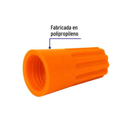 Bolsa con 10 capuchones para cable, calibres 14 a 12 AWG CAPU-1214 47329 MM00