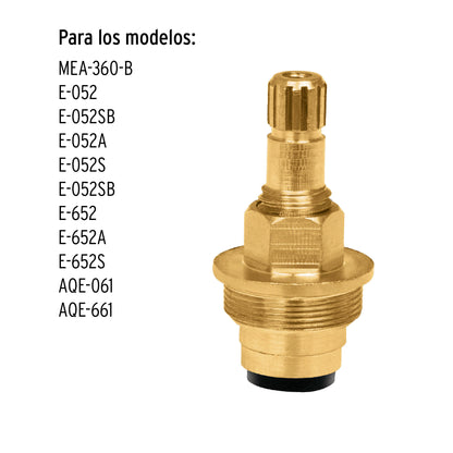 Cartucho de compresión para llaves de empotrar, Basic y Aqua CARCO-1 49096 MM00