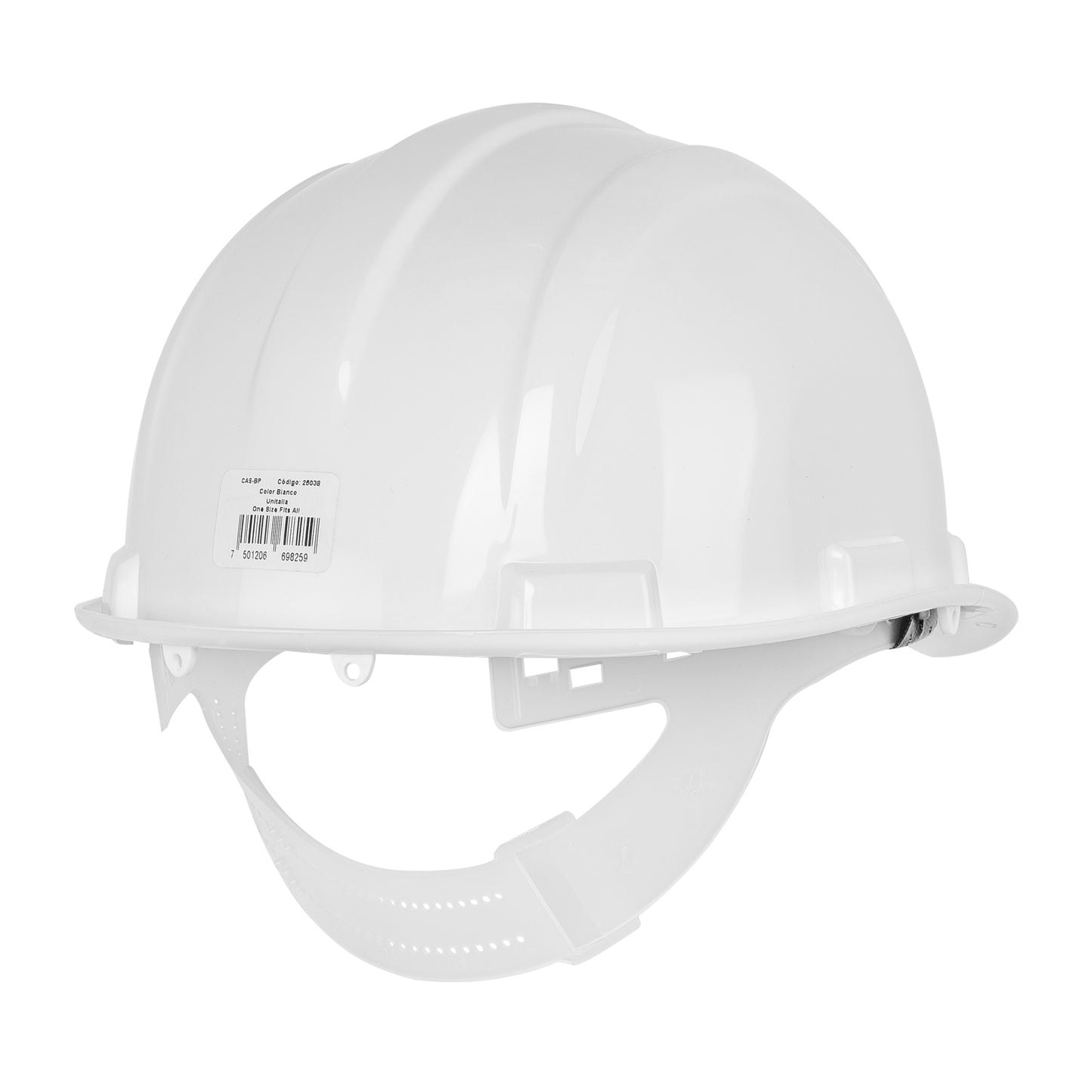 Casco de seguridad, ajuste de intervalos, blanco, Pretul CAS-BP 25038 MM00