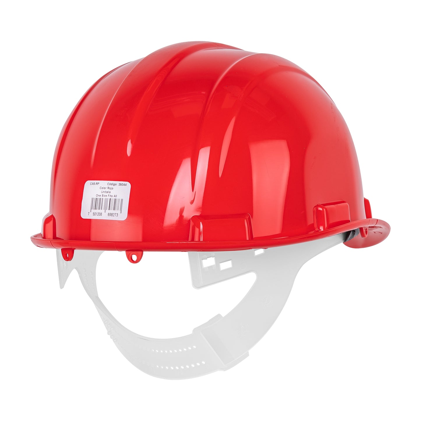 Casco de seguridad, ajuste de intervalos, rojo, Pretul CAS-RP 25044 MM00