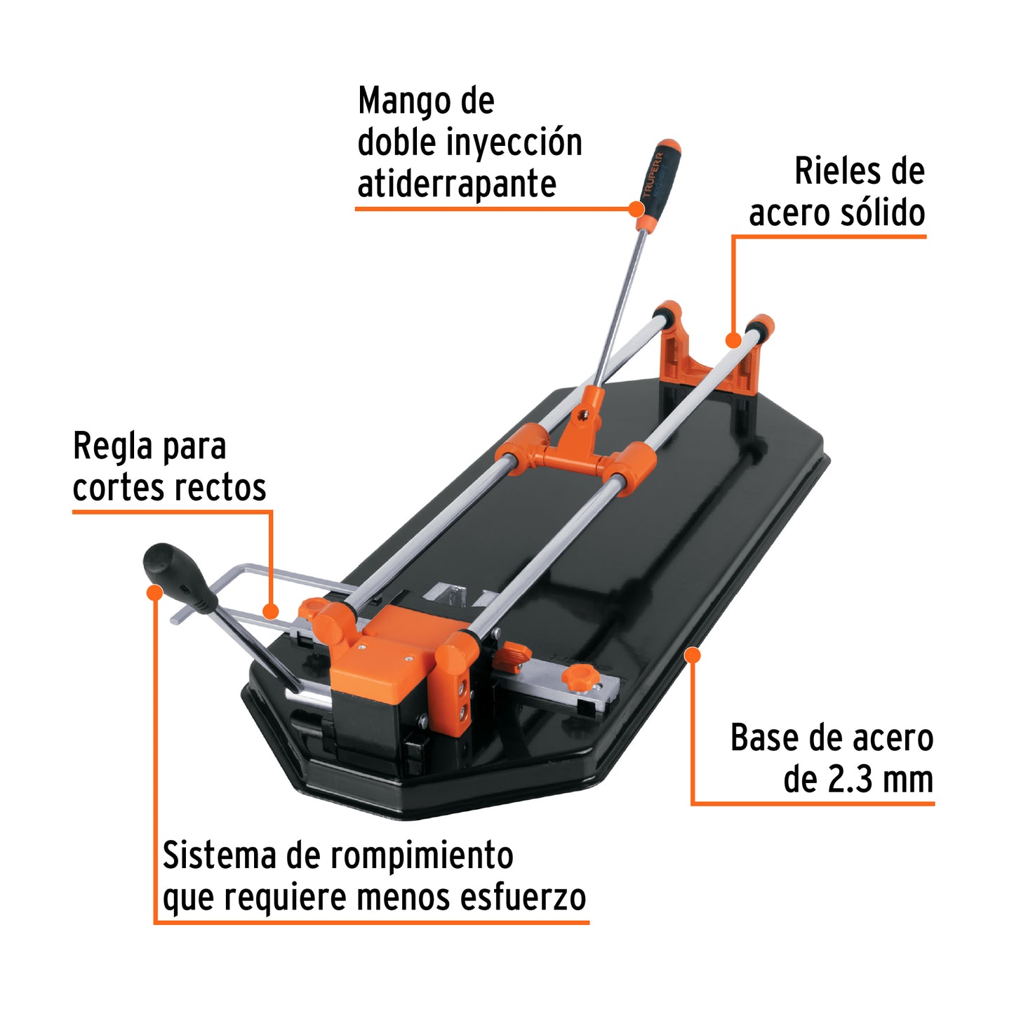 Cortador azulejo 24' (60 cm) romp.multipunto en caja, Expert CAZ-60X2 15825 MM00