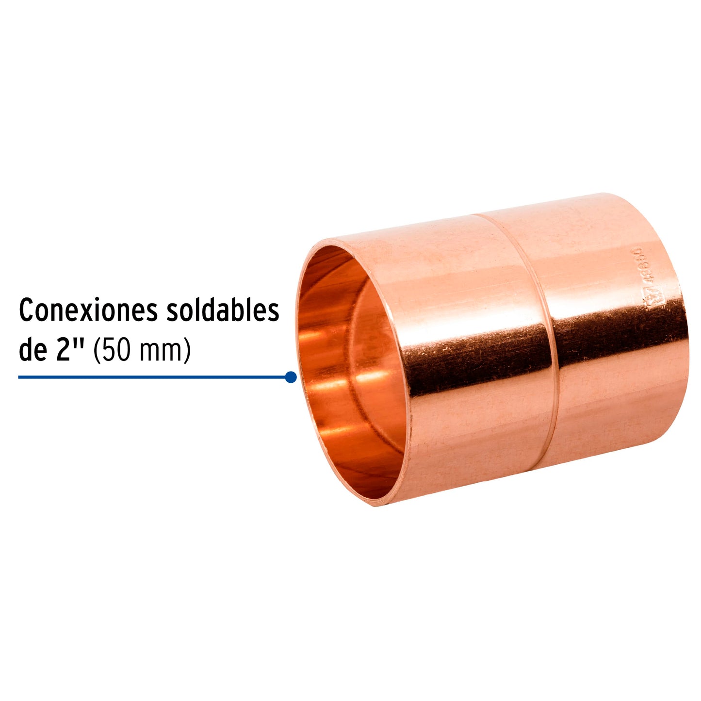 Cople de cobre de 2', Foset CC-266 48850 MM00