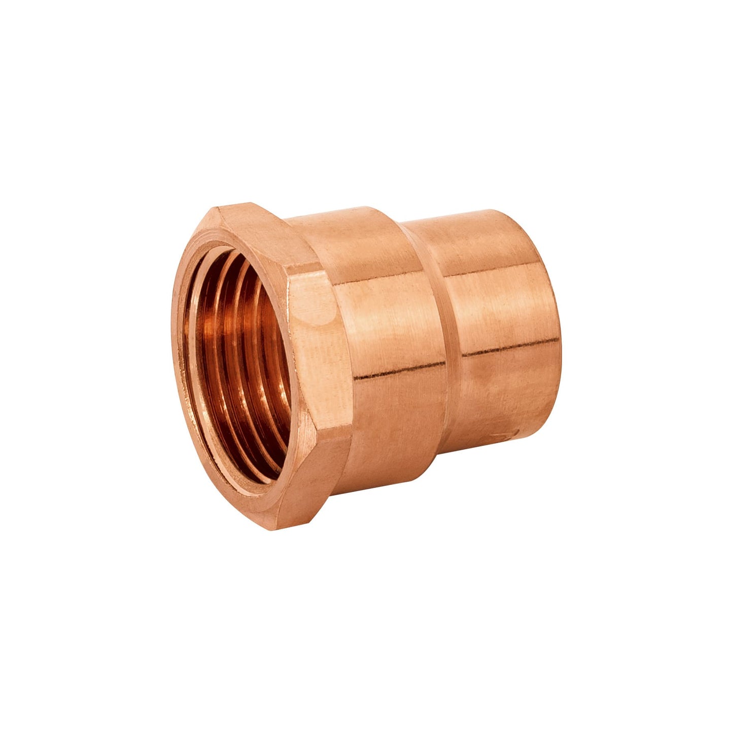 Conector de cobre, rosca interior 1/2', Foset CC-601 49656 MM00