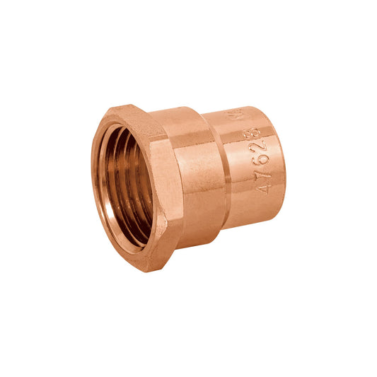 Conector de cobre de rosca interior 1/2', Foset Basic CC-601B 47628 MM1