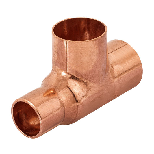 Tee reducida de cobre 3/4' x 1/2' x 3/4', Foset CC-723 49743 MM00