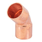 Codo 45° de cobre de 1/2', Foset CC-861 49728 MM00