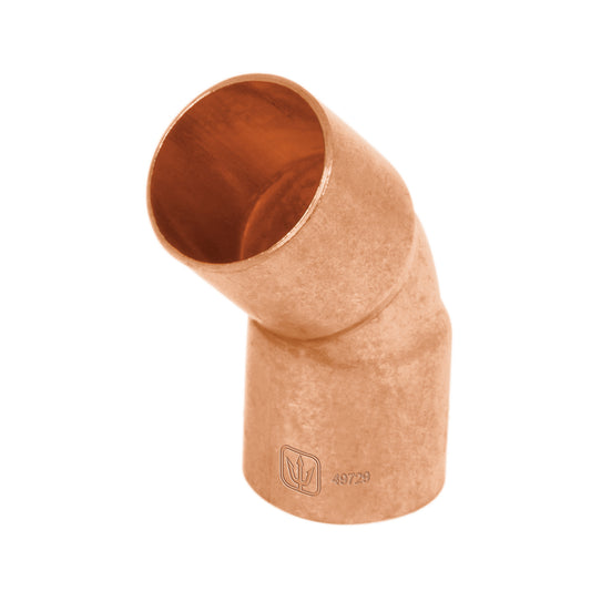 Codo 45° de cobre de 3/4', Foset CC-862 49729 MM00