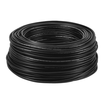 Rollo de 100 metros de cable THW CCA 12 AWG negro, Basic CCA-12N 40213 MM1