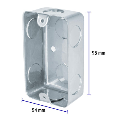 Caja tipo chalupa 2' x 4' económica, Volteck CCH-2X4E 45006 MM1