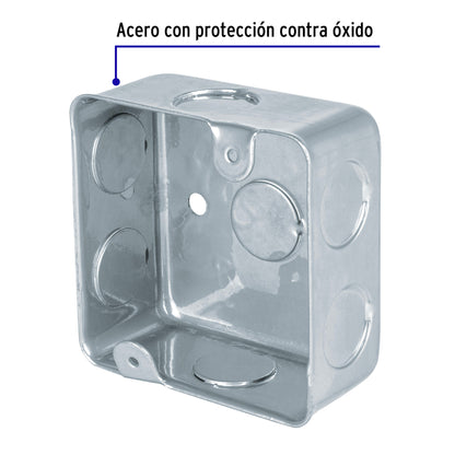 Caja cuadrada 3' x 3' económica, Volteck CCH-3X3E 45008 MM1