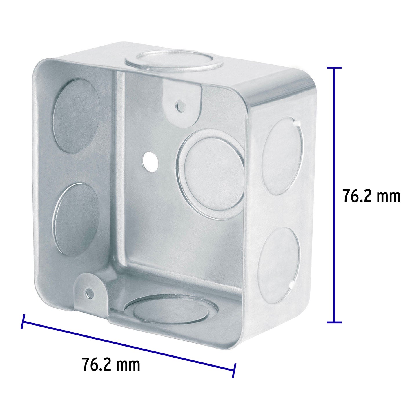 Caja cuadrada 3' x 3' reforzada, Volteck CCH-3X3 49071 MM0