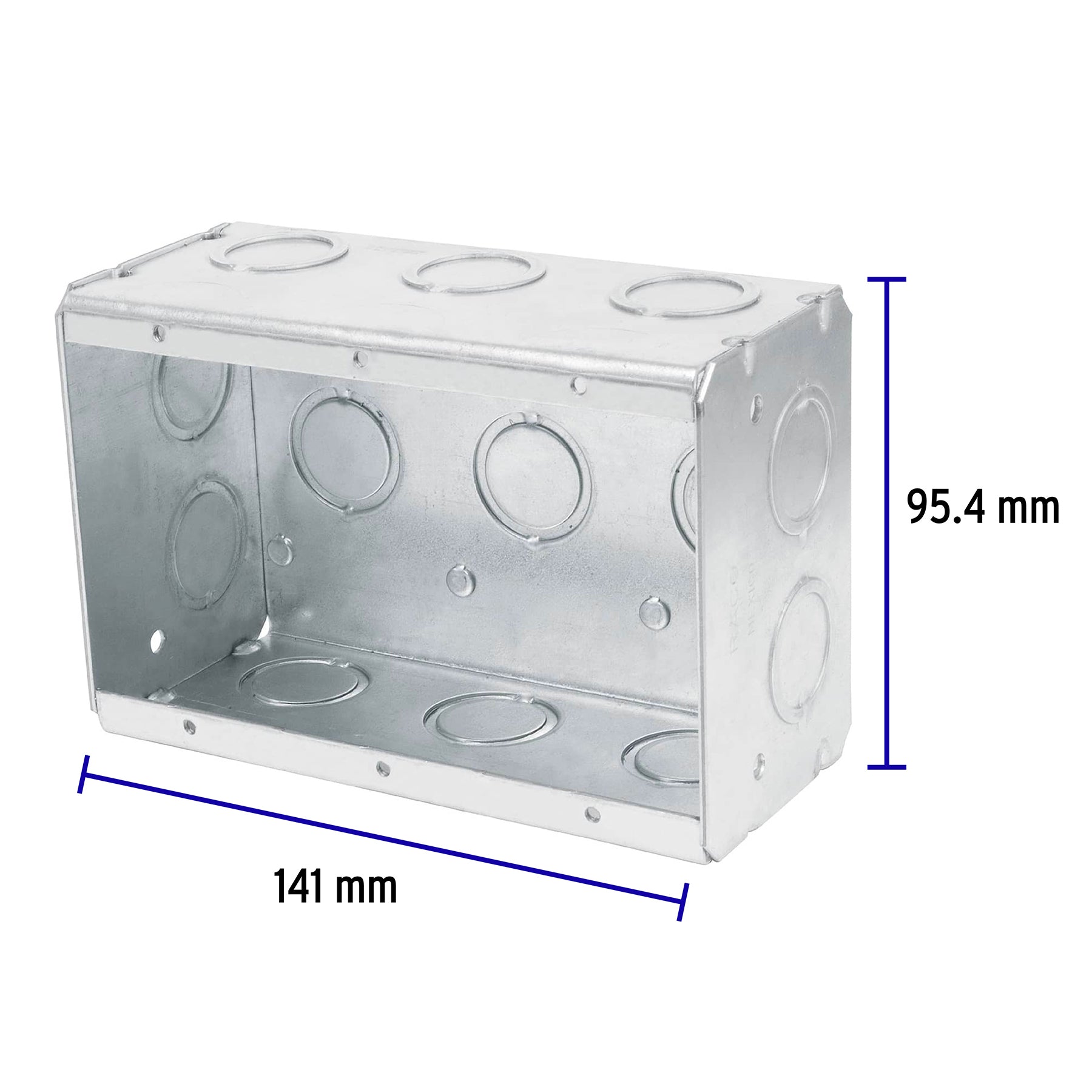 Caja triple 4' x 6' reforzada, Volteck CCH-4X6 47312 MM0