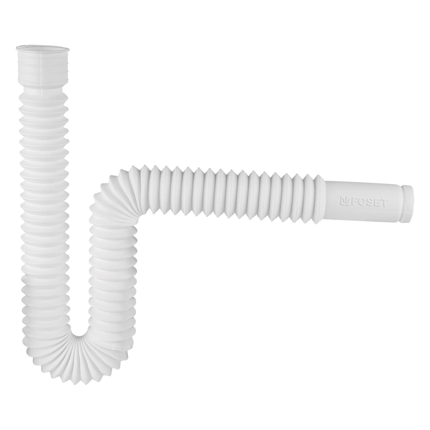 Céspol flexible, polietileno blanco, para lavabo y fregadero CE-232 49509 MM00