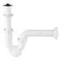 Céspol rígido 1-1/4', con contra, polipropileno, para lavabo CE-234 49508 MM00