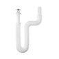 Céspol flexible para lavabo, 90 cm, arillo metálico, Foset CE-245 45318 MM00