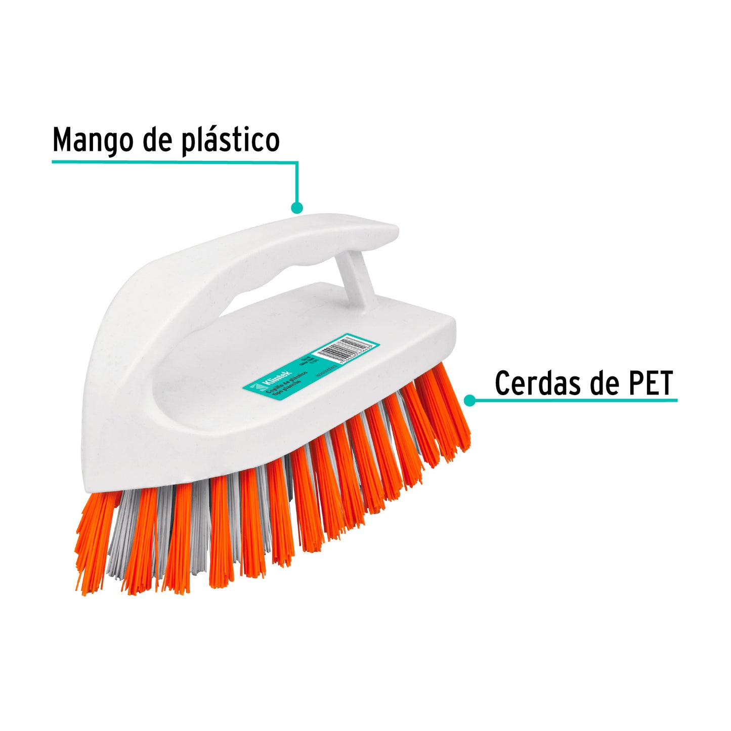 Cepillo tipo plancha de plástico, Klintek CELI-35 57008 MM1