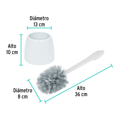 Cepillo sanitario de plástico con base, Klintek CESA-14 57029 MM1