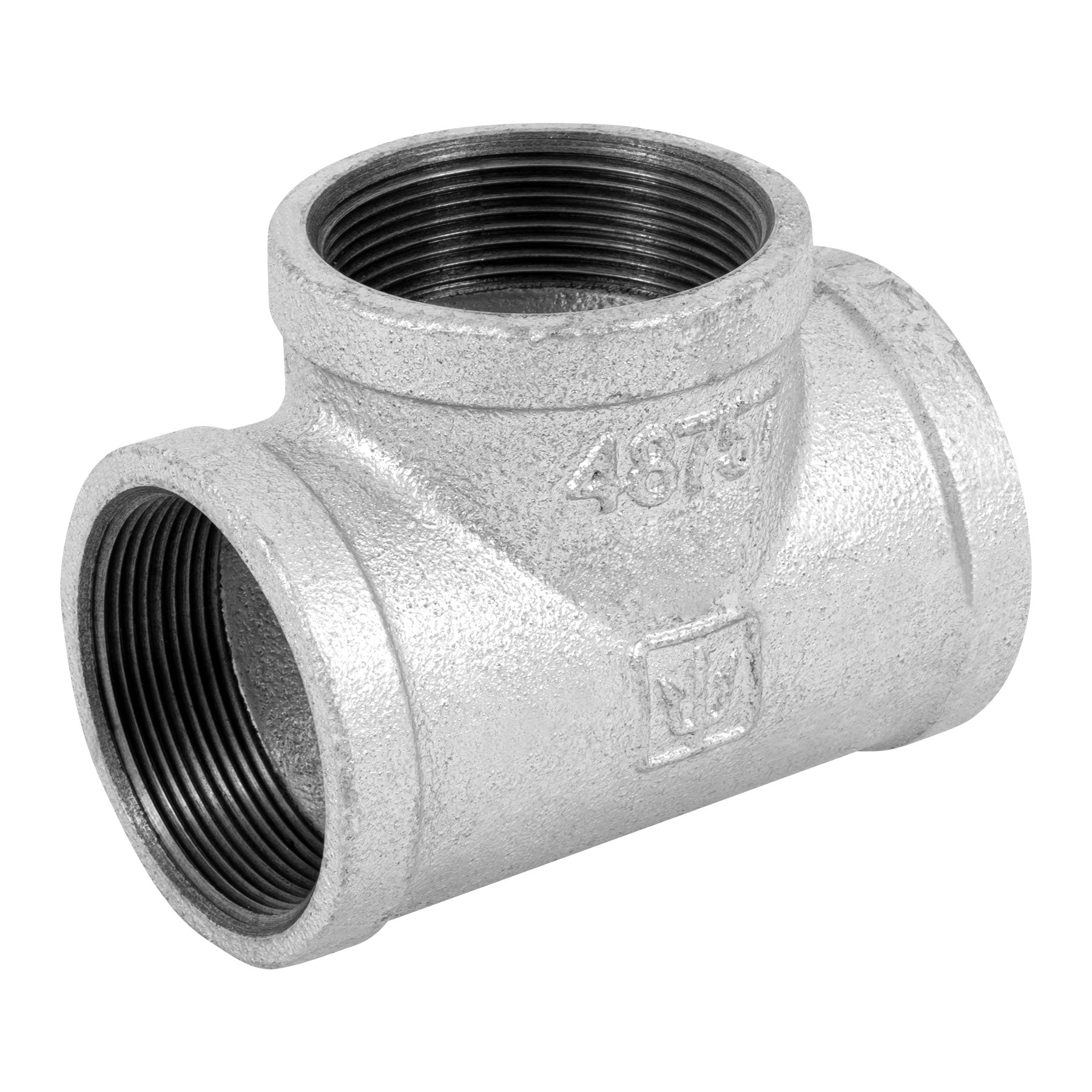 Tee sencilla 2' acero galvanizado, Foset CG-706 48757 MM00