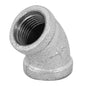 Codo 45° acero galvanizado de 1/2', Foset CG-861 47539 MM00