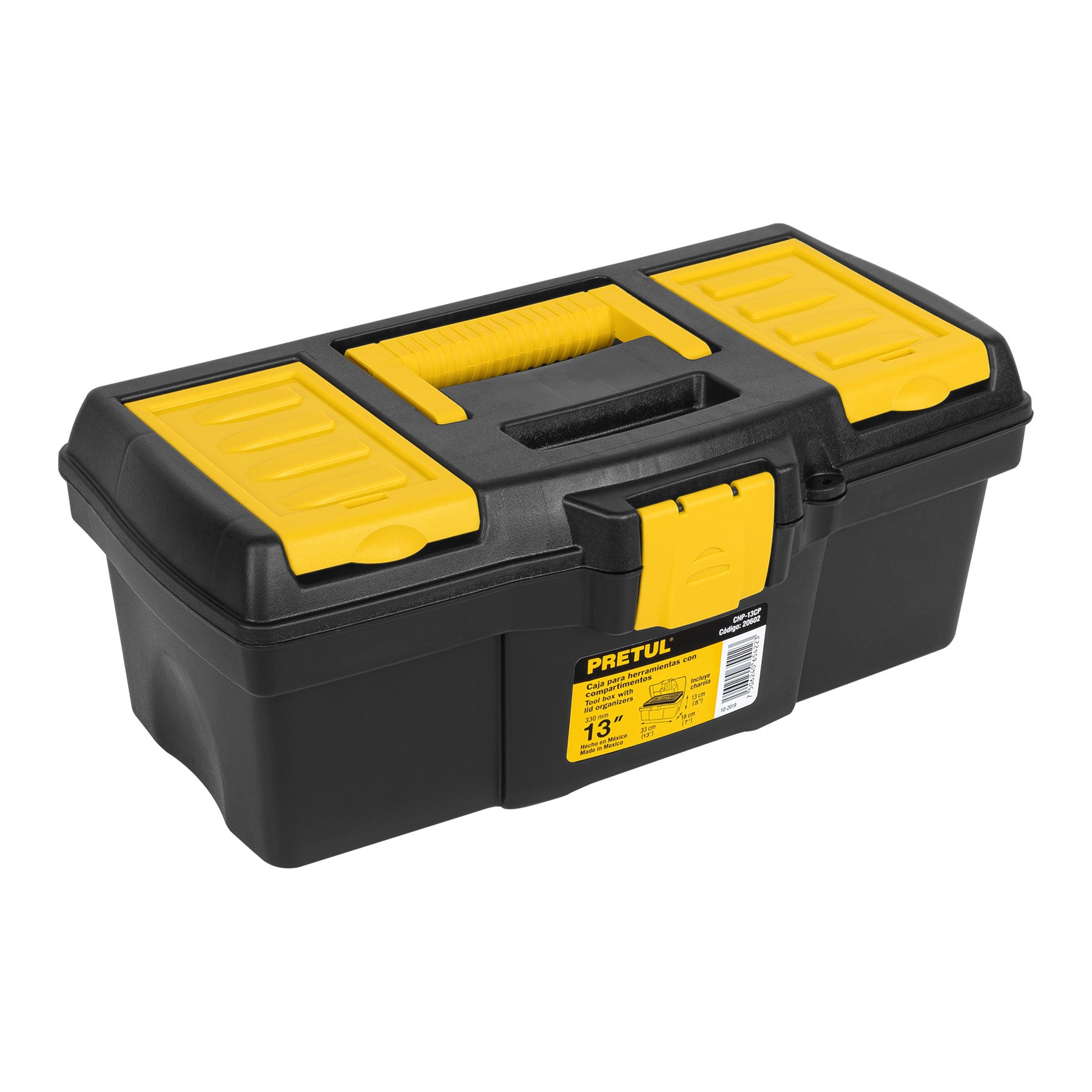 Caja para herramienta de 13' con compartimentos, Pretul CHP-13CP 20602 MM00