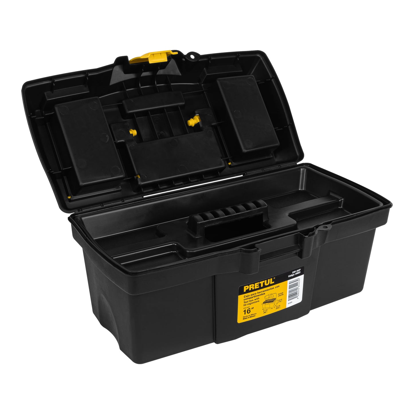 Caja para herramienta de 16' con compartimentos, Pretul CHP-16CP 20603 MM00