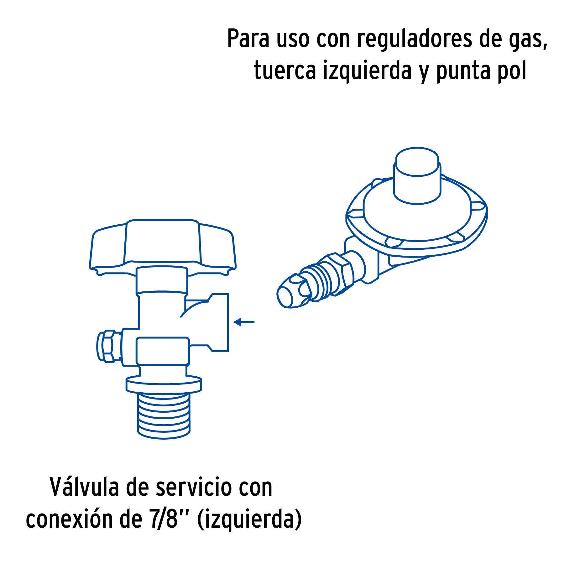 Cilindro portátil para gas LP, 6kg (13lb) Foset CILG-6 45889 MM00