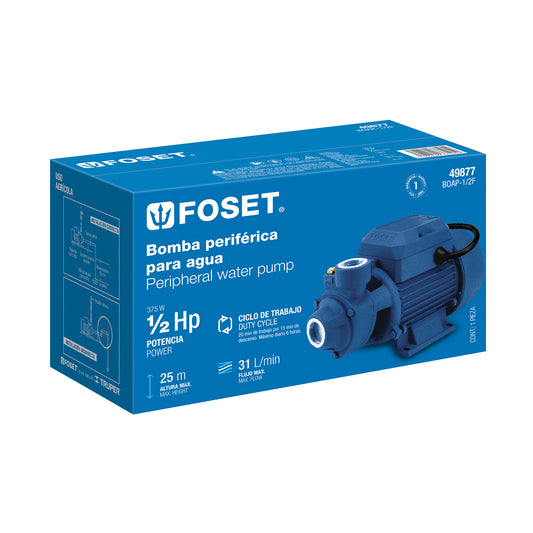 Caja de empaque de repuesto para BOAP-1/2F, Foset CJ-BOAP-1/2F 48268 MM1