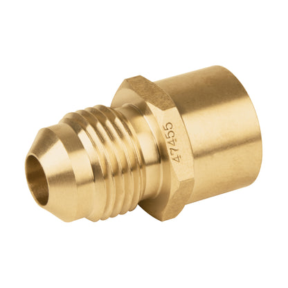 Conector flare soldable de latón, 3/8' x 1/2', Foset CLG-646 47455 MM1