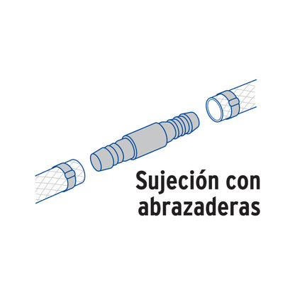 Cople inserción de 1' de polipropileno, Foset CM-264 48555 MM00