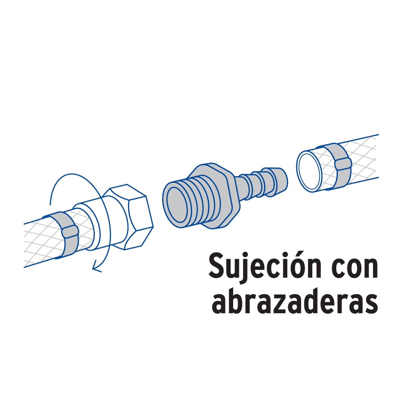 Adaptador inserción rosca exterior de 1/2' x 3/8', Foset CM-611 48573 MM00