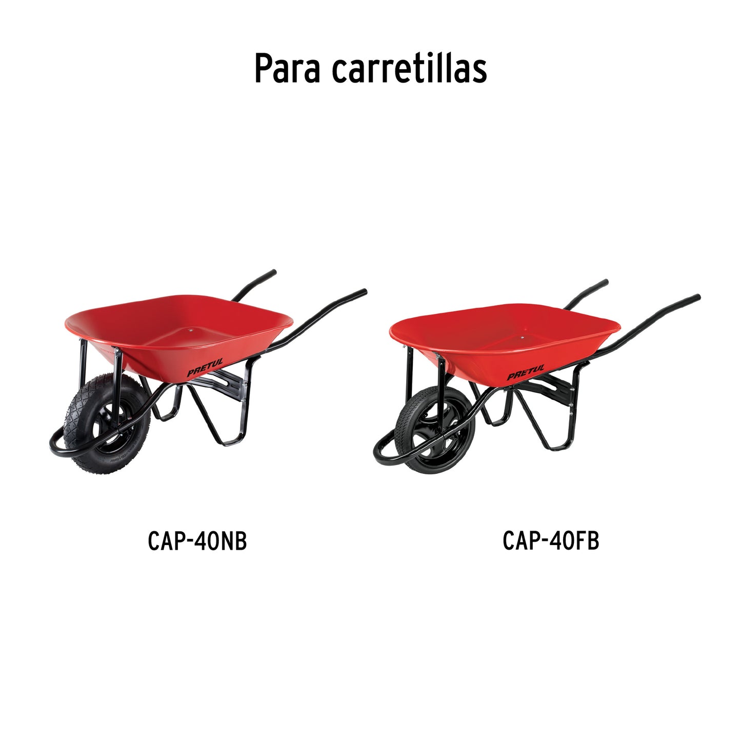 Concha para carretilla CAP-40, Pretul CO-4R 20619 MM00