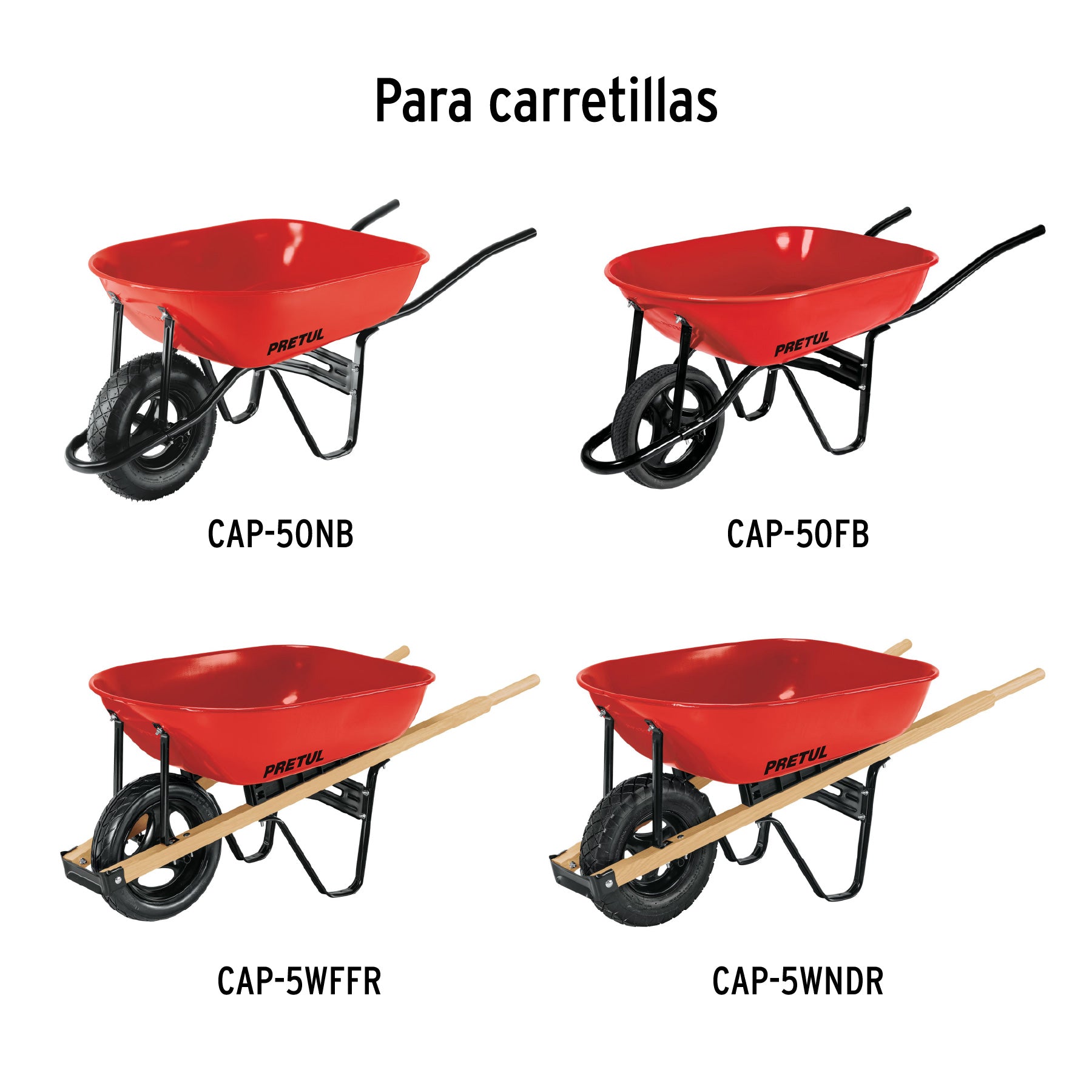 Concha para carretilla CAP-50 / CAP-5, Pretul CO-5R   20620 MM00