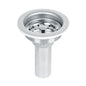 Contracanasta 3-1/2' inox, tubo inox, Foset CO-817 47452 MM00