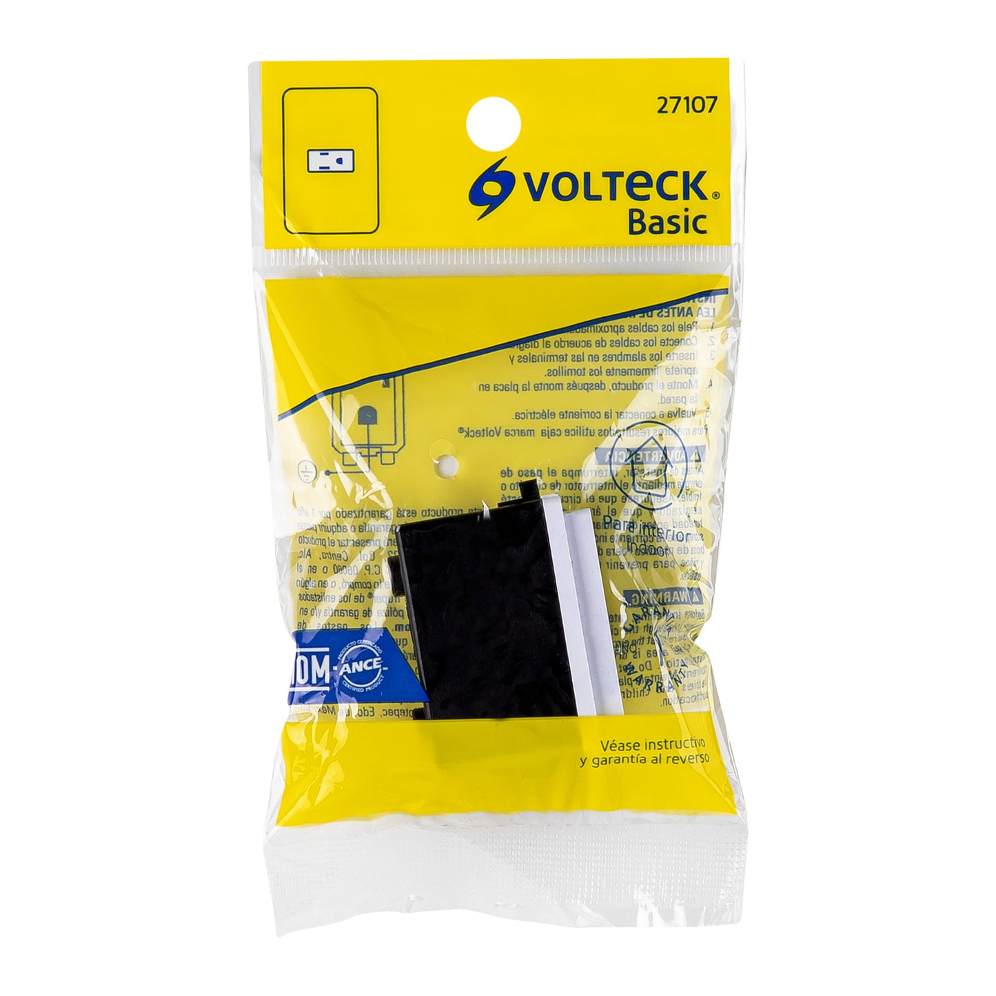 Contacto 2 polos + tierra, Volteck Basic COA-B 27107 MM00