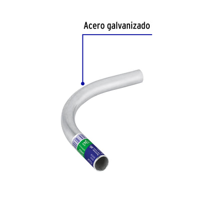 Codo Conduit 90° de 1/2' galvanizado pared delgada et. verde CODCO-1/2 47774 MM1